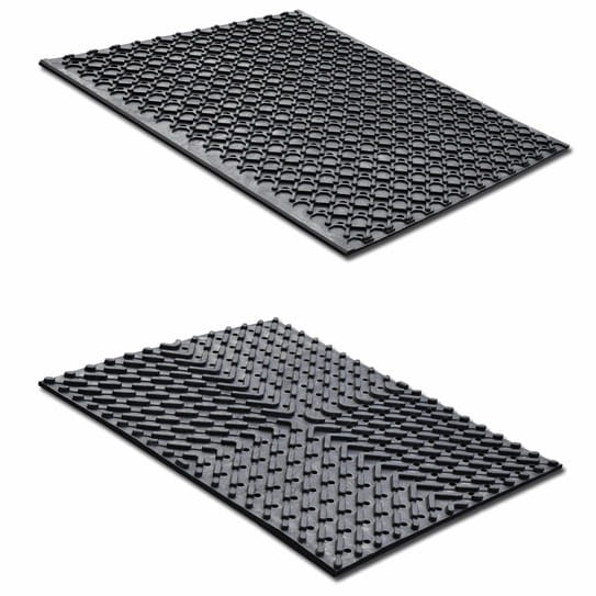 Mata drenażowa z otworami. Otwory wykonujemy na zamówienie.