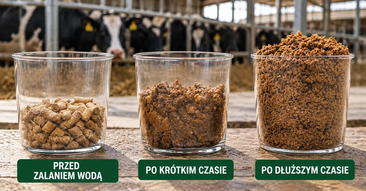 Pellet po rozpadzie