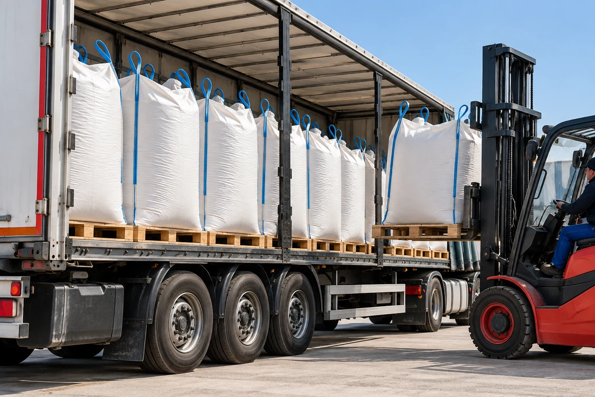 pellet ze słomy BedStraw – dostawa całopojazdowa 24 t big-bag