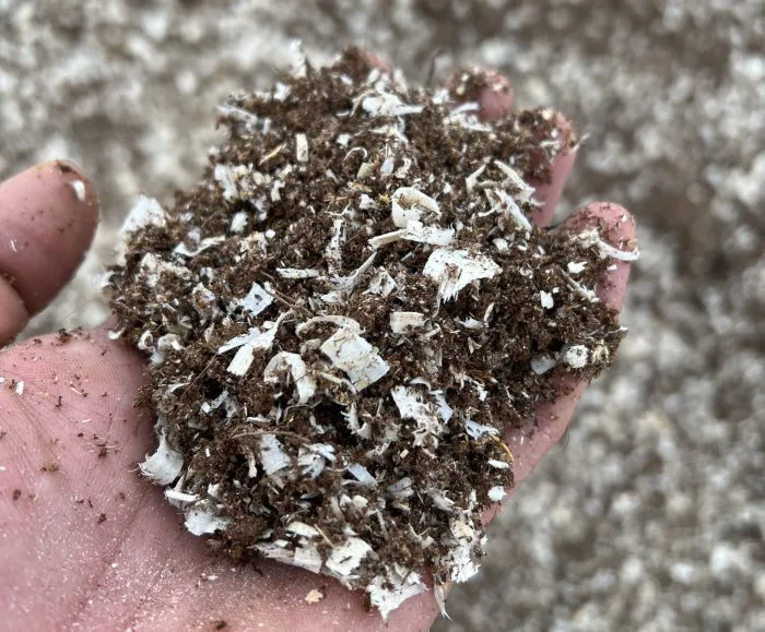 torf z wiórami drzewnymi dla koni